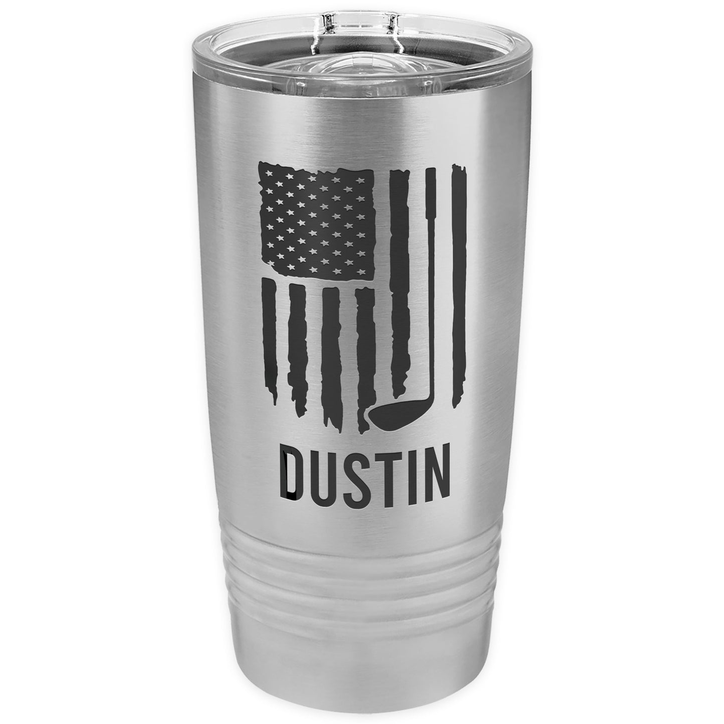 American Flag Stainless Steel Tumbler