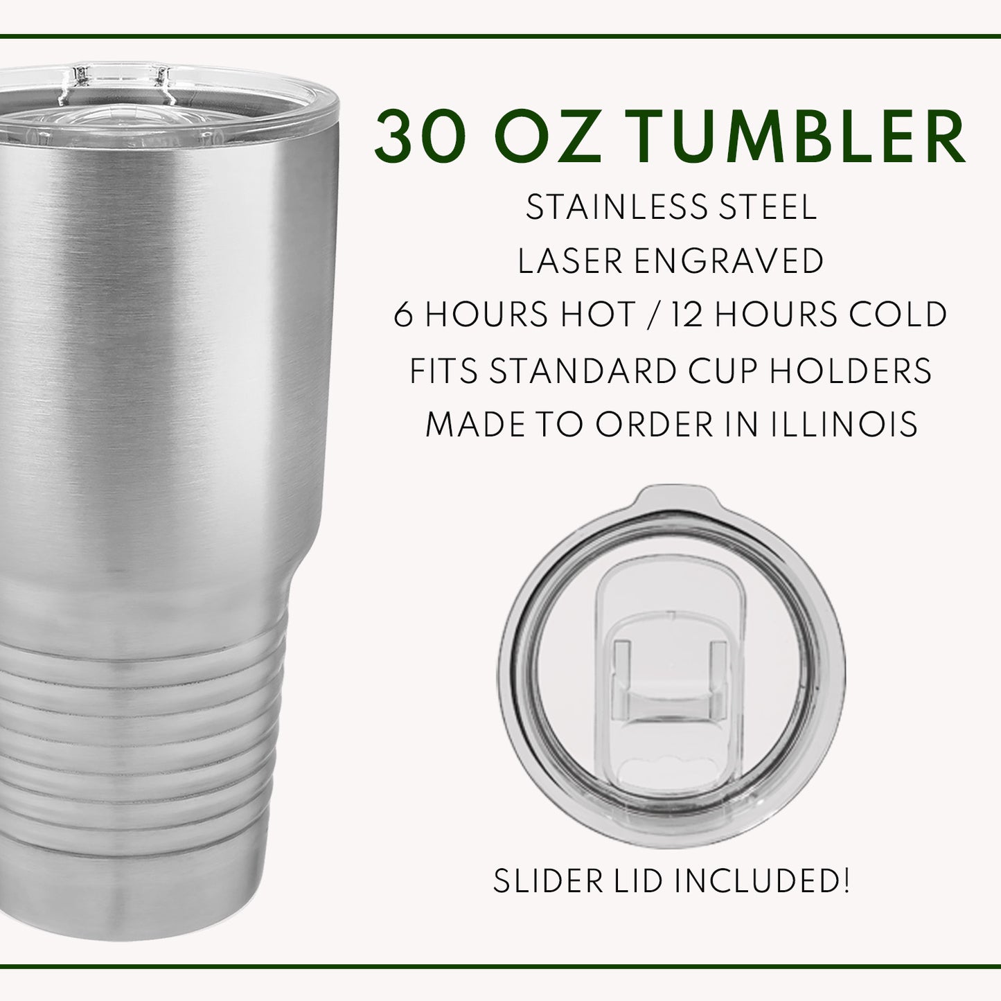 Golf Life Stainless Steel Tumbler