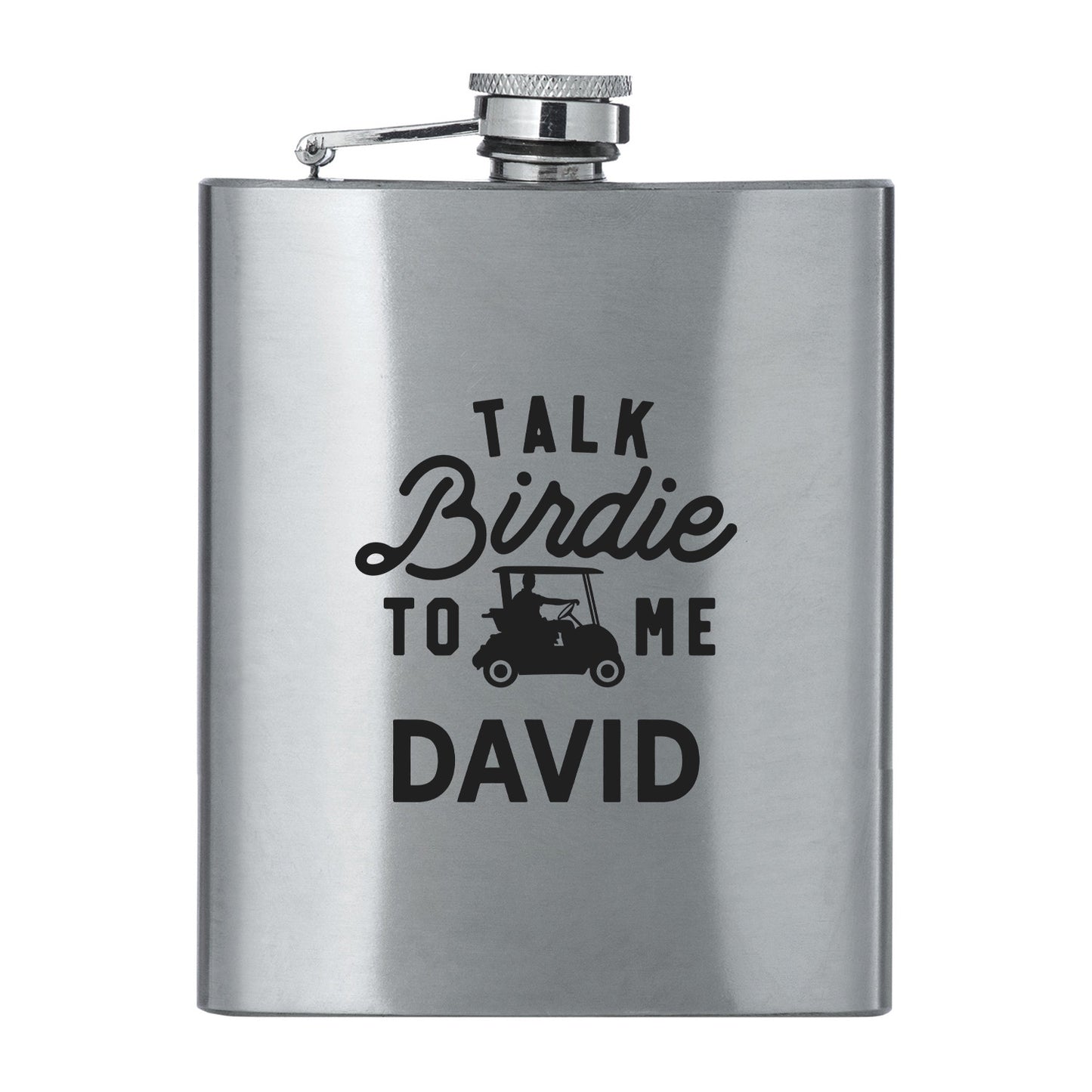 Talk Birdie to Me Stainless Steel Flask