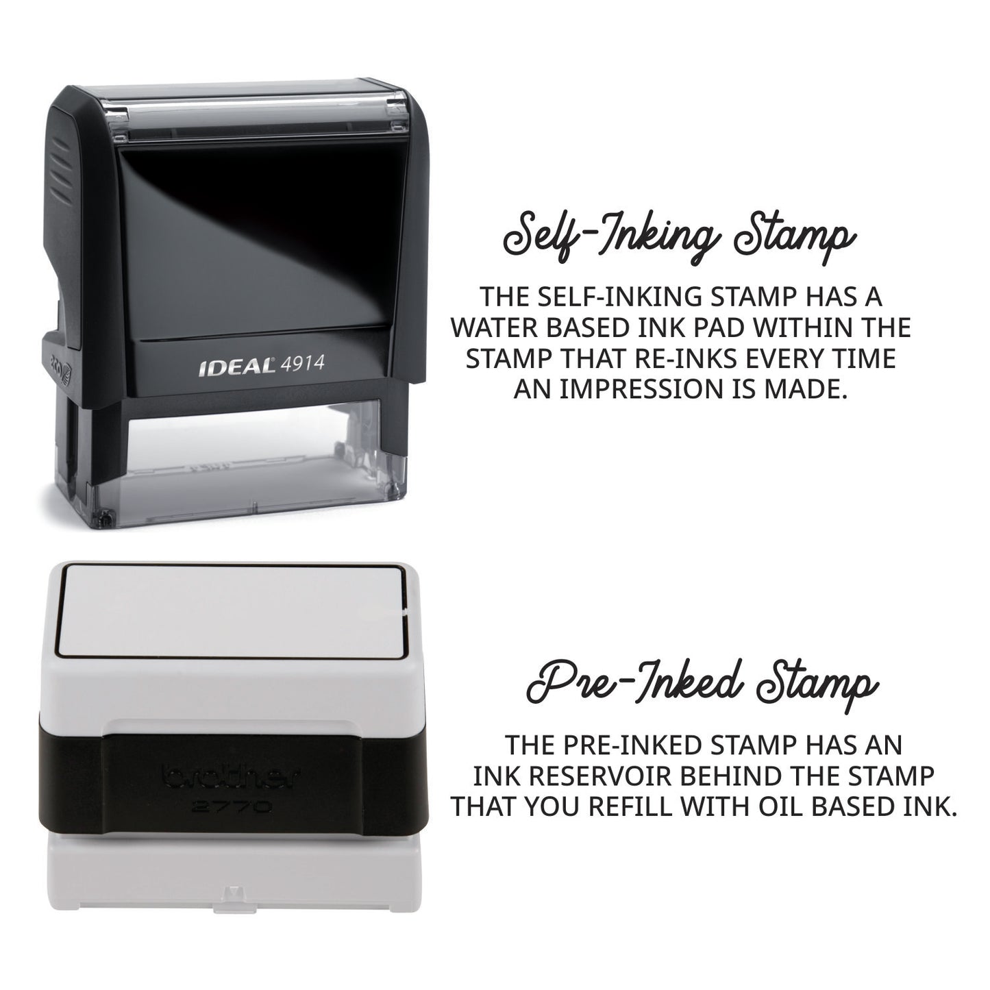 Golf Ball Address Stamp