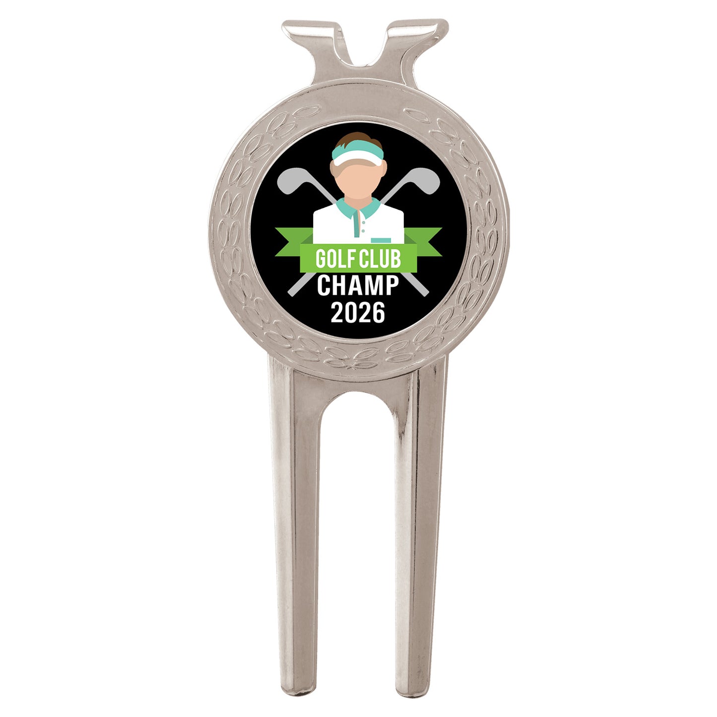 Personalized Golf Divot Tool with Ball Marker