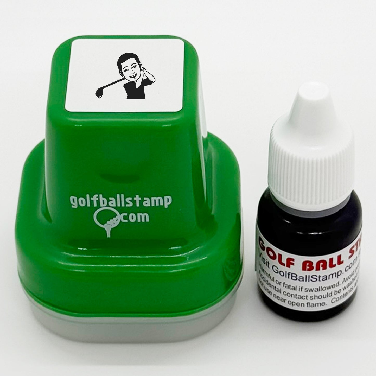 Personalized Bitmoji Golf Ball Stamp