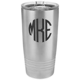 Monogram Stainless Steel Tumbler