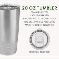 The Most Important Shot Stainless Steel Tumbler