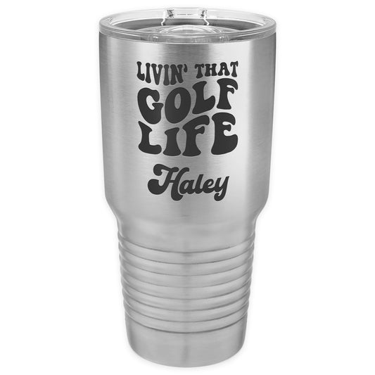 Golf Life Stainless Steel Tumbler