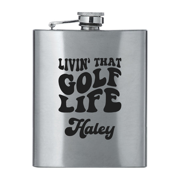 Golf Life Stainless Steel Flask