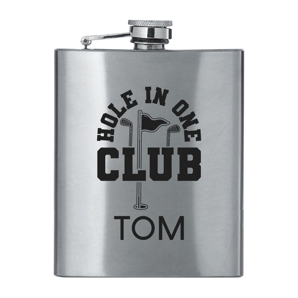 Hole In One Club Stainless Steel Flask