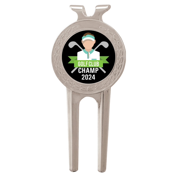 Personalized Golf Divot Tool with Ball Marker