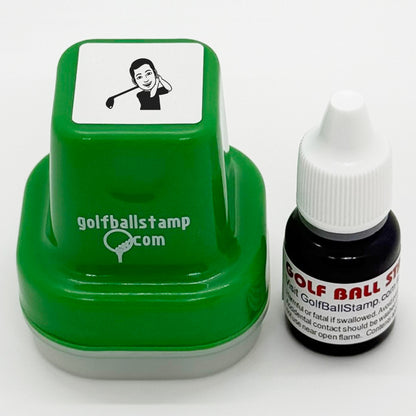 Personalized Bitmoji Golf Ball Stamp