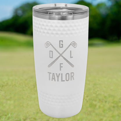 Vintage Golf Tumbler