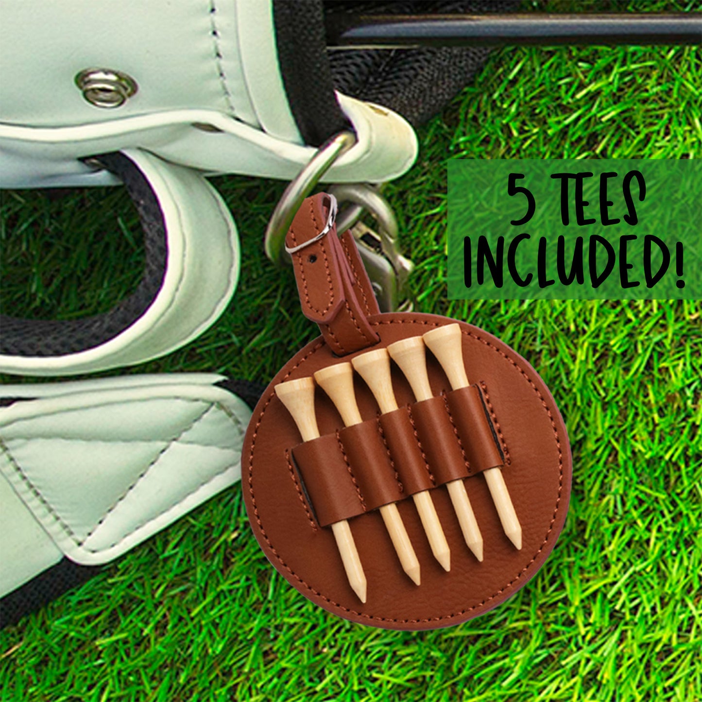 Personalized Tee Caddy